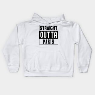 Straight Outta Paris Kids Hoodie